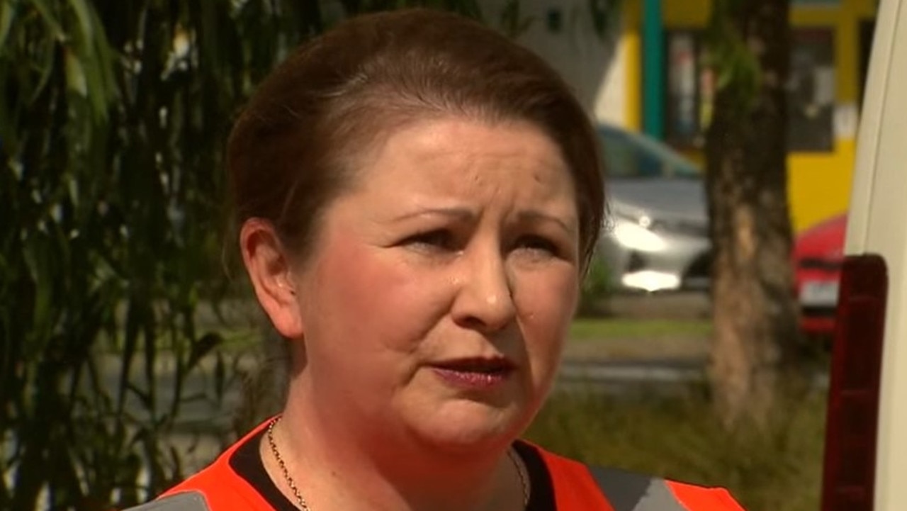 St Vincent De Paul soup van manager Melissa Walton said volunteers would be doing less in the community because of the callous act. Picture: 9 News