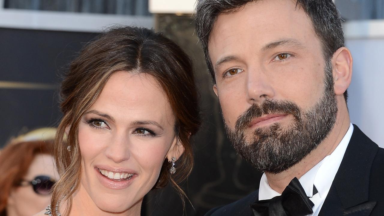 Jennifer Garner and Ben Affleck at the Oscars in 2013. Picture: Jason Merritt/Getty Images