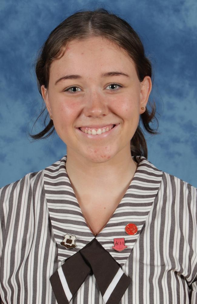 Rachel Copsey, St Rita's College captain. Picture: Contributed