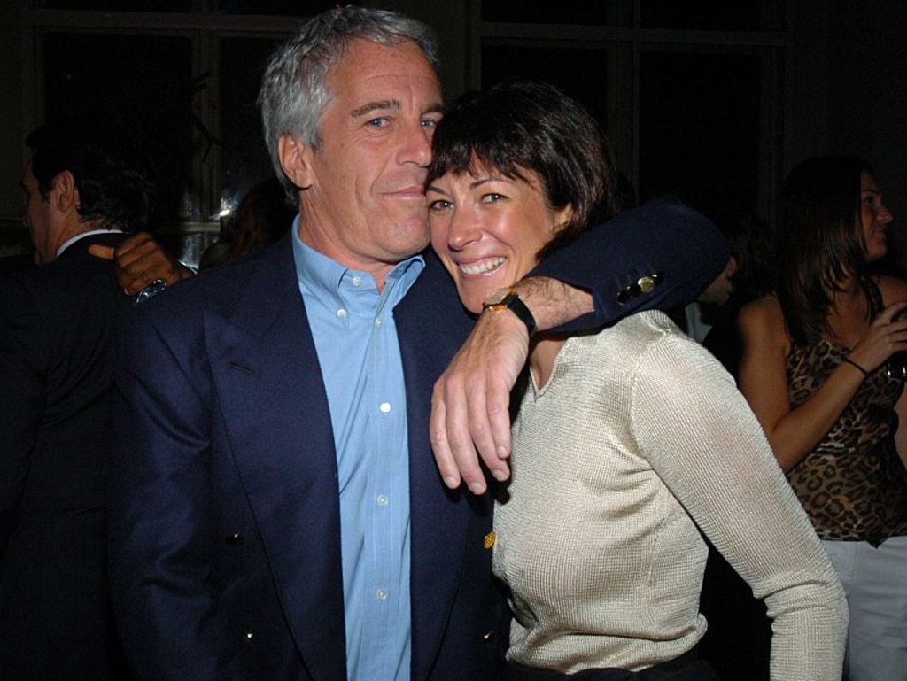 Jeffrey Epstein and Ghislaine Maxwell pictured together in 2005. Picture: Getty Images