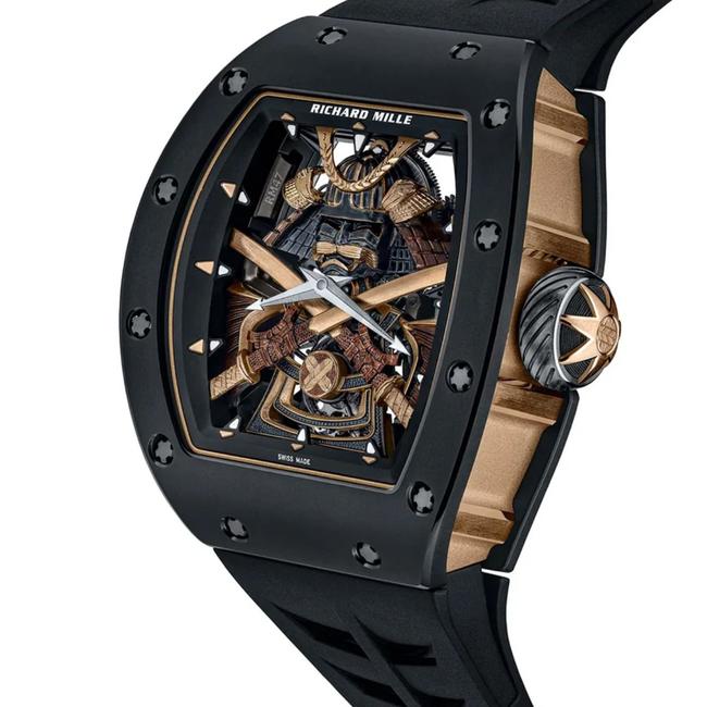 The Richard Mille watch retails for $1.6m AUD.