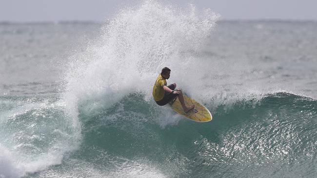 Fin McLaren will an opens surfer for Scarborough. Picture: Brett Costello