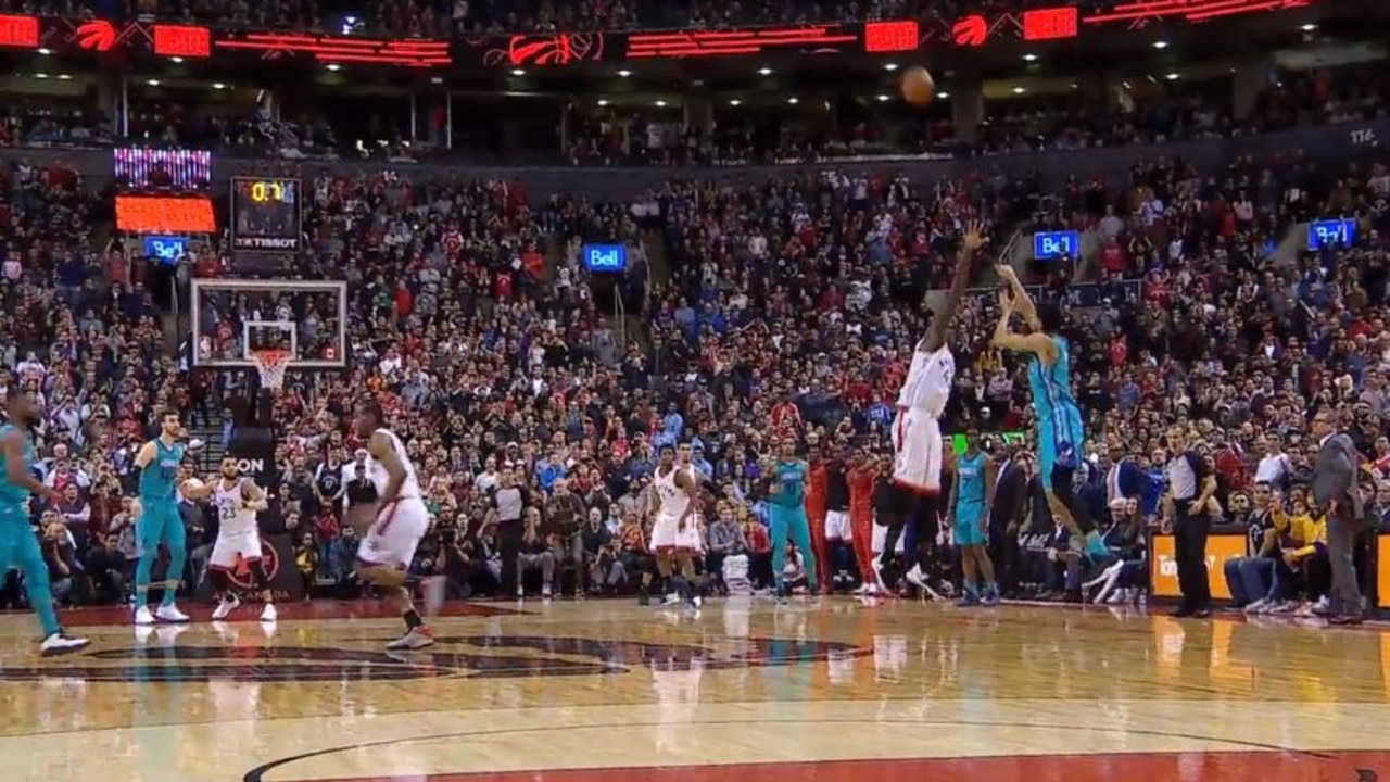 Jeremy Lamb hit the insane game winner.