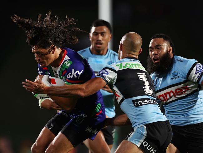 Dallin Watene-Zelezniak was a guilty party of penalty milking in round one. Picture: Phil Walter/Getty Images