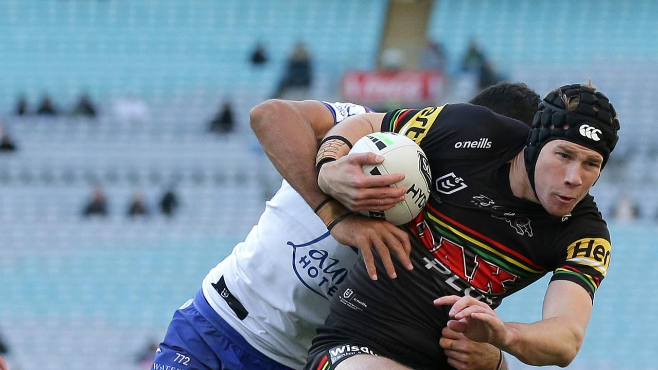 Penrith say they need Bulldogs-bound playmaker Matt Burton to remain at the Panthers this season. Picture: Matt King/Getty Images