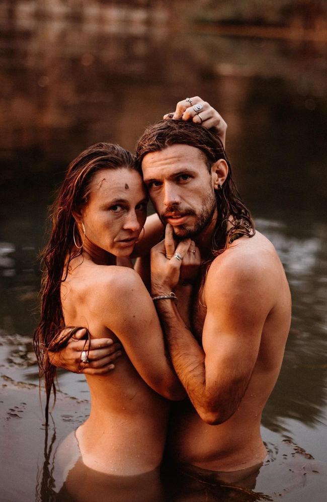 The couple are keen to spread a message of body positivity. Picture: MDW Features/australscope