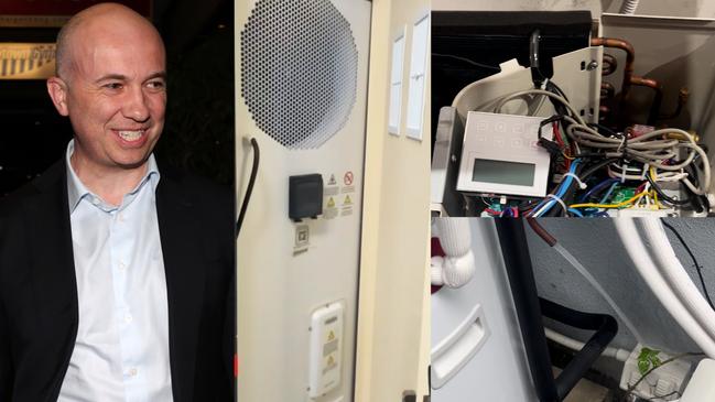 The Minns government has blamed former energy minister Matt Kean (left) for the ‘mess’ in the heat pump industry.