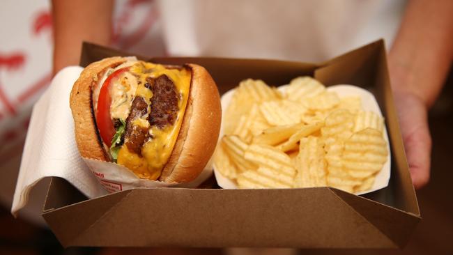 The famous In-N-Out burger. Picture: Tim Hunter