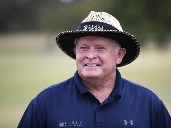 Peter Senior is certain to be teeing off at Royal Queensland in early December.