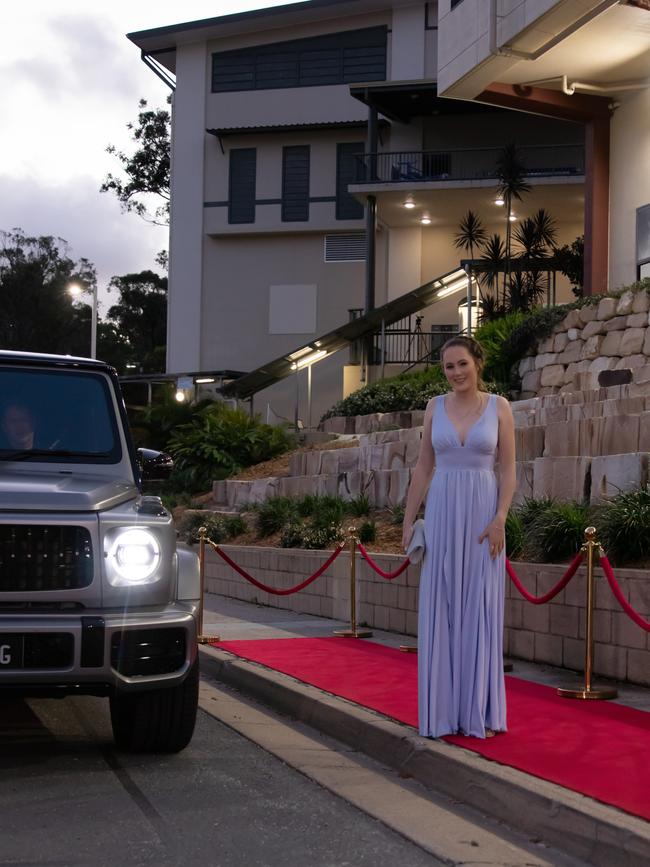 Cassandra Prior. Hillcrest Christian College 2020 school formal. Photo: Supplied