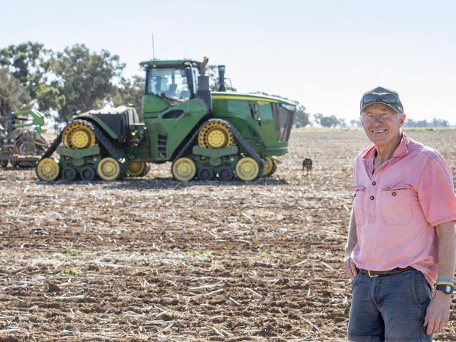 FOCUS: Roy Hamilton CroppingRoy Hamilton on his cropping farm at Rand NSW. PICTURED: Roy Hamilton CroppingPicture: Zoe Phillips