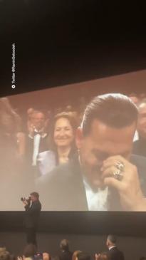 Johnny Depp Receives Seven-Minute Standing Ovation at Cannes Film Festival