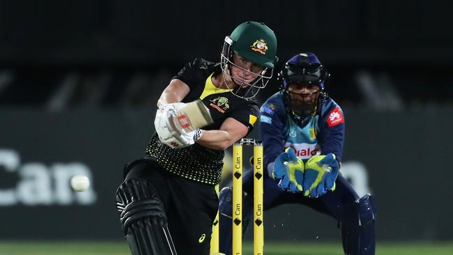 Beth Mooney backed up her first-game century with another solid knock. Picture: Getty