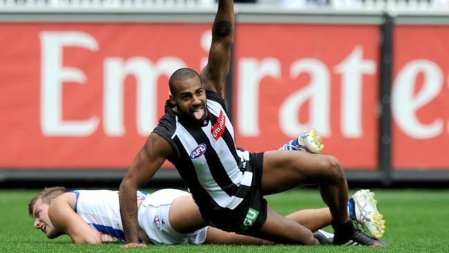 Heritier Lumumba said he felt disrespected by senior members of the Collingwood Football Club.