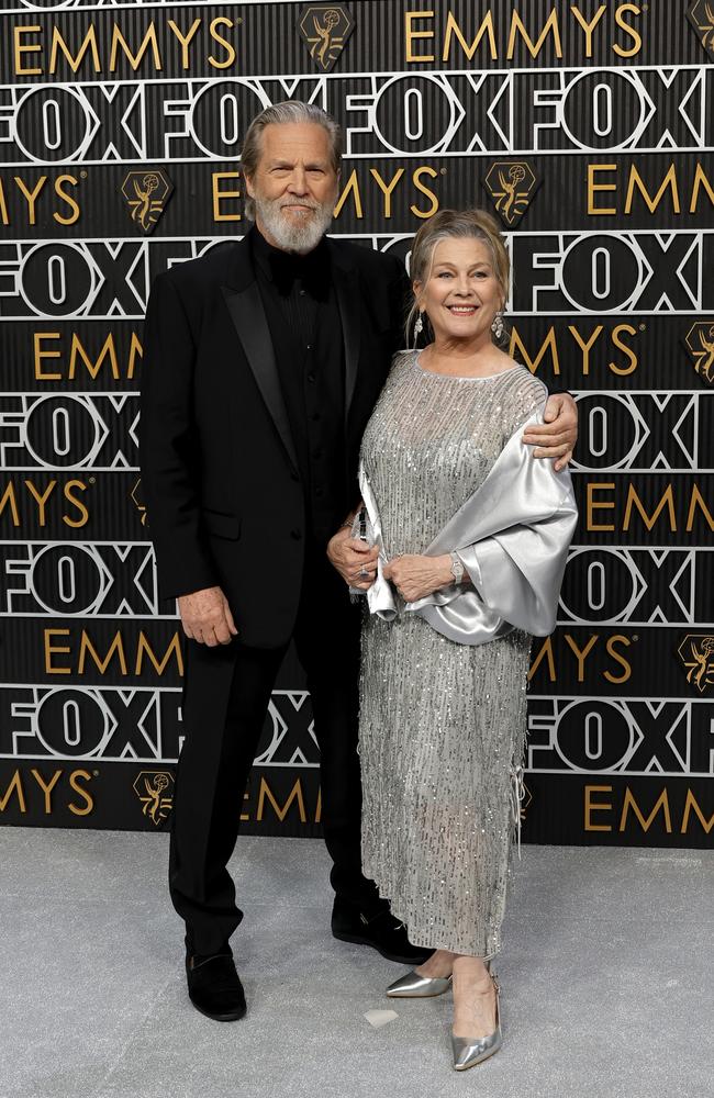 Jeff Bridges and Susan Geston. Picture: Getty Images