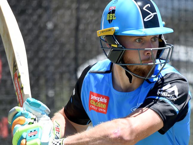 12/12/19 - First Strikers training next to and in the training nets at Karen Rolton Oval. Phil Salt - new recruit. Picture: Naomi Jellicoe