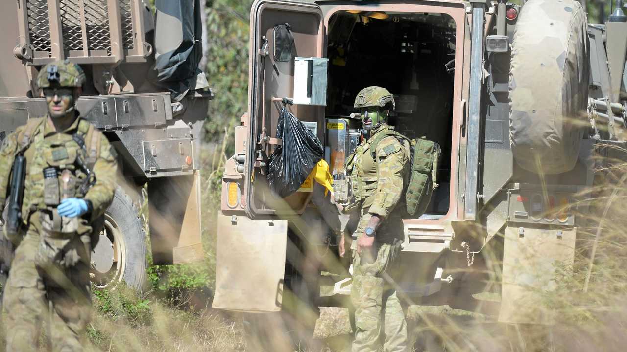 Exercise Hamel at the Shoalwater Bay Military Training Area. Picture: Allan Reinikka ROK190618ahamel52