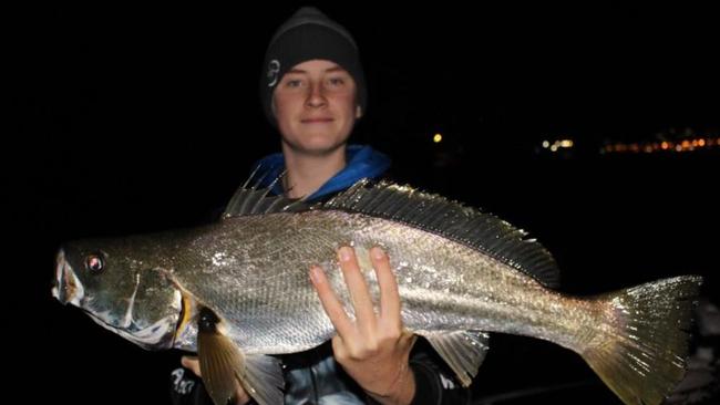 Lachlan Baker with another Brisbane River catch. Picture: Supplied