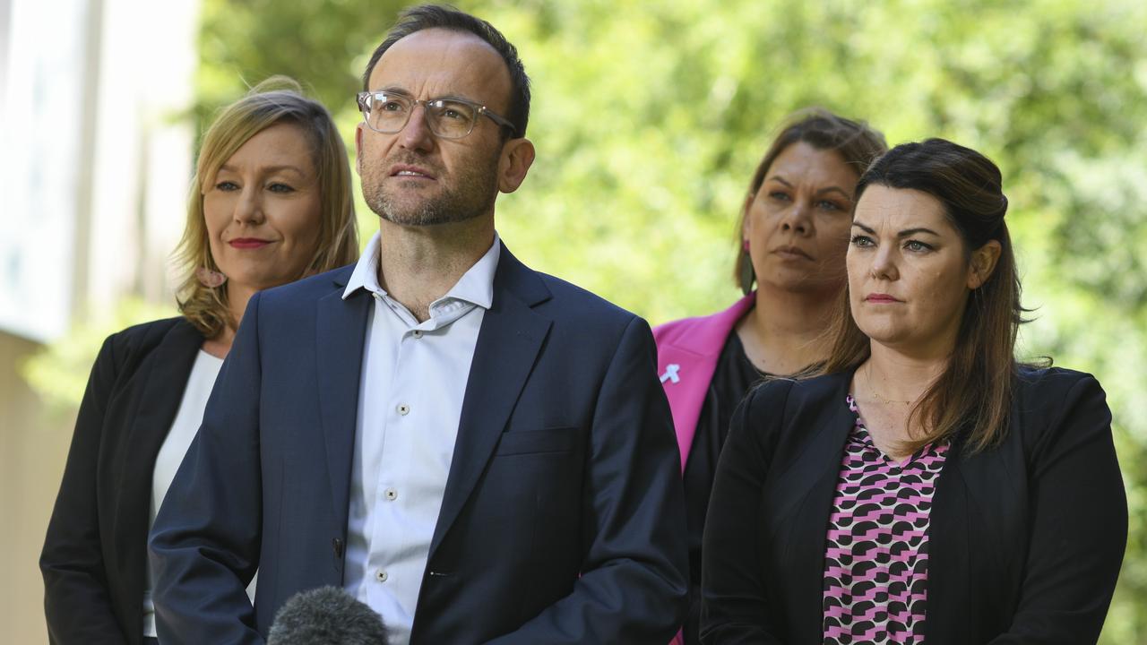 The Greens are set to ramp up the pressure to dump the cuts. Picture: NCA NewsWire / Martin Ollman