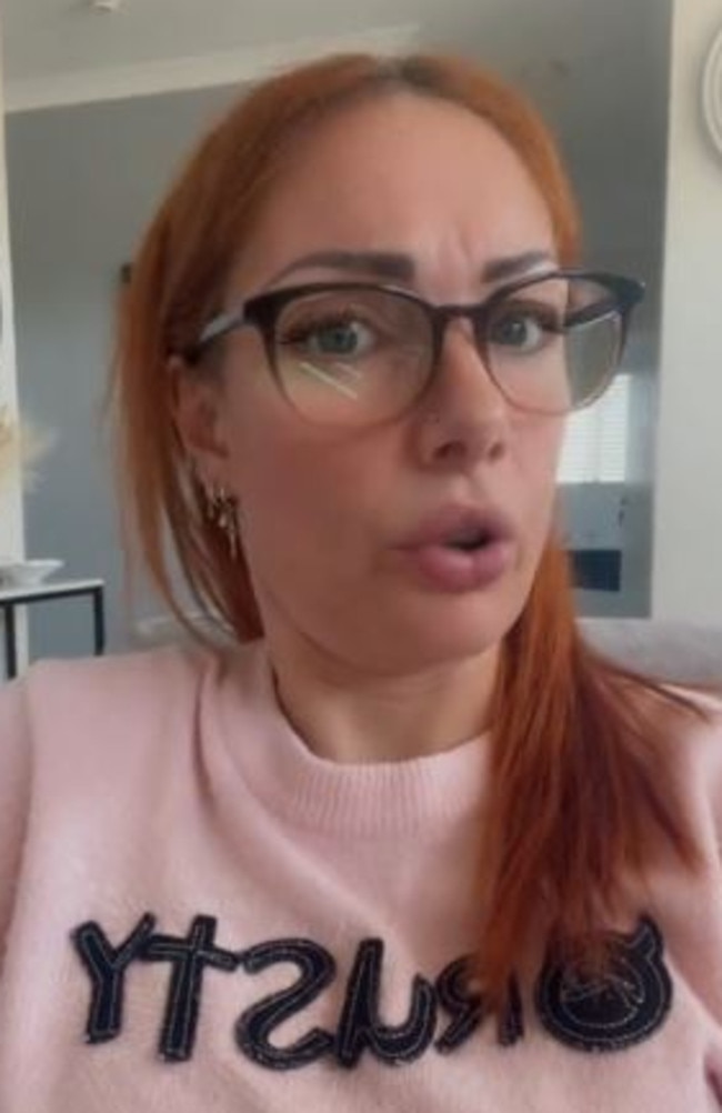 Vanessa's video sparked some controversy online. Picture: TikTok / Vanessa Romito