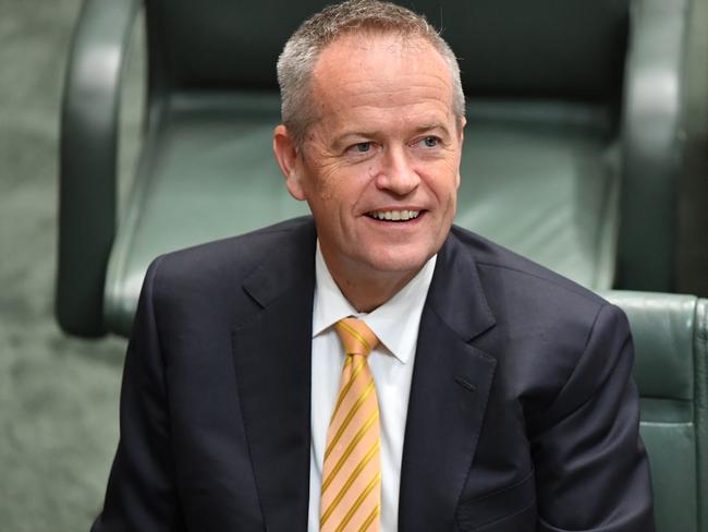 Leader of the Opposition Bill Shorten during Question Time in the House of Representatives at Parliament House in Canberra, Tuesday, February 19, 2019. (AAP Image/Mick Tsikas) NO ARCHIVING