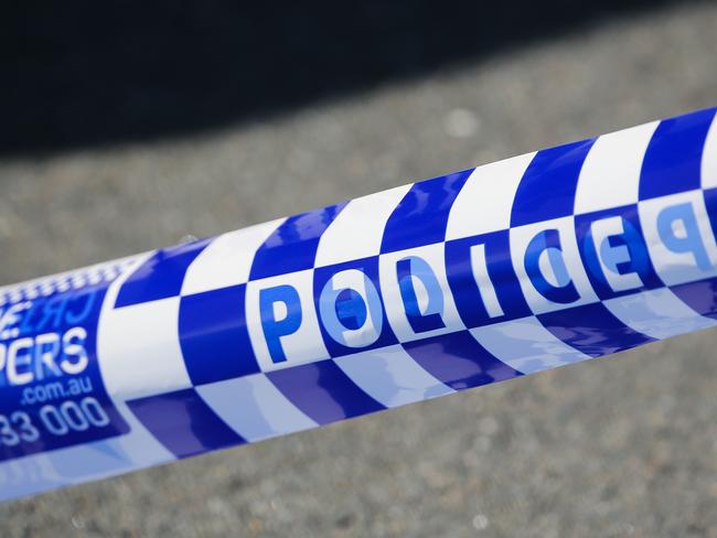 SYDNEY, AUSTRALIA - Newswire Photos - MAY 23 2023: A  general stock view of Police tape on a crime scene in Sydney.  Picture : NCA Newswire / Gaye Gerard