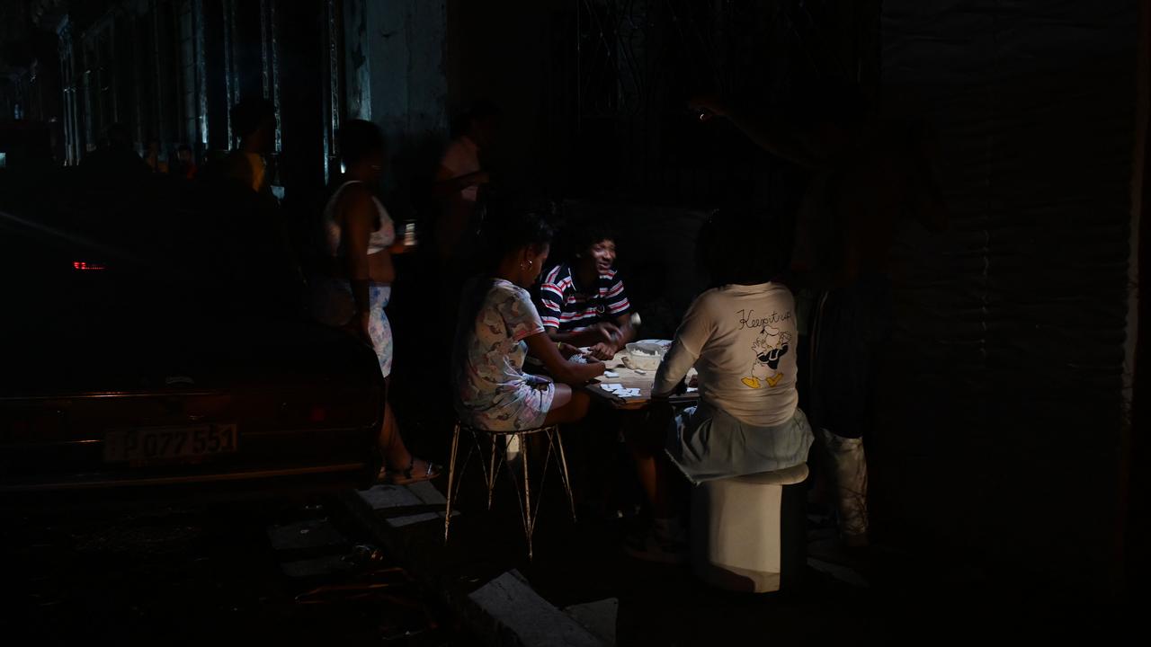 The Cuban government has declared an energy emergency. Picture: Yamil Lage/AFP