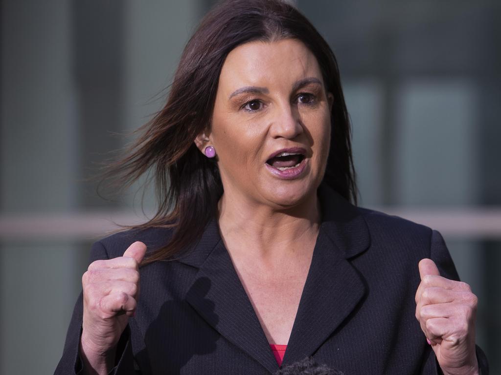 Senator Jacqui Lambie is sensationally proposing the Christian Porter matter go to a Senate committee. Picture: NCA NewsWire / Gary Ramage