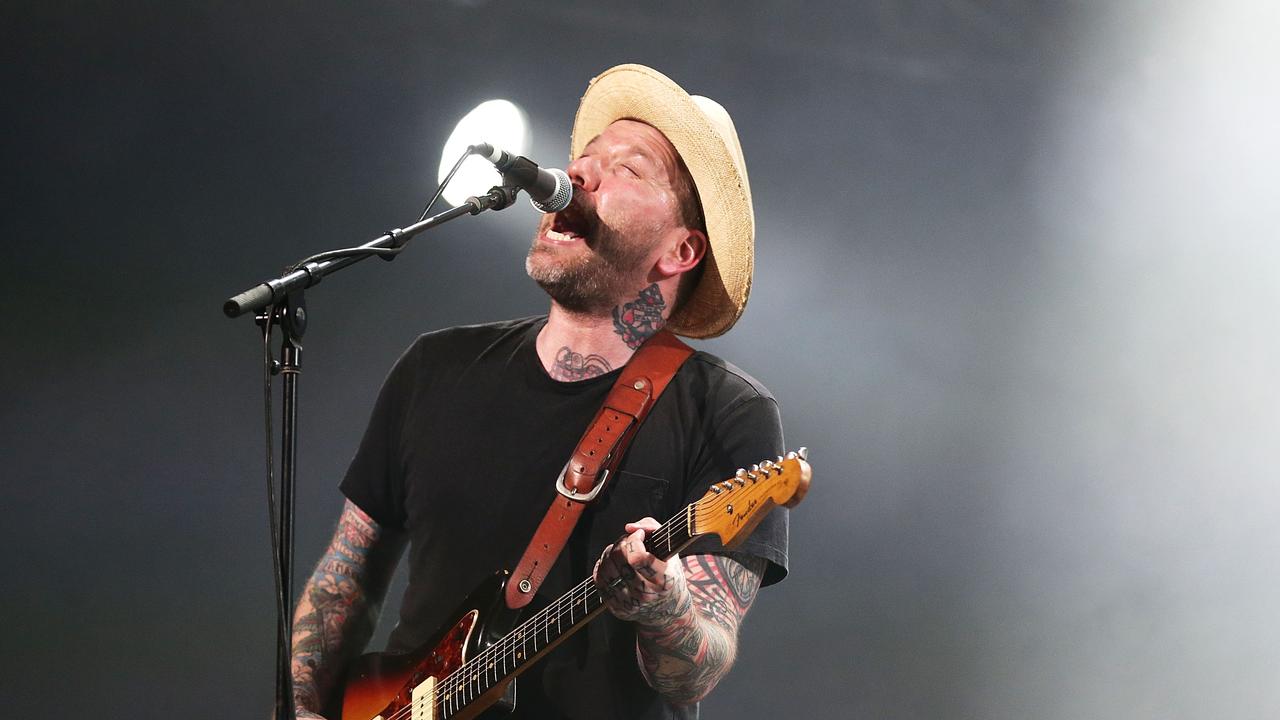 Dallas Green lost for words at Riverfire gig