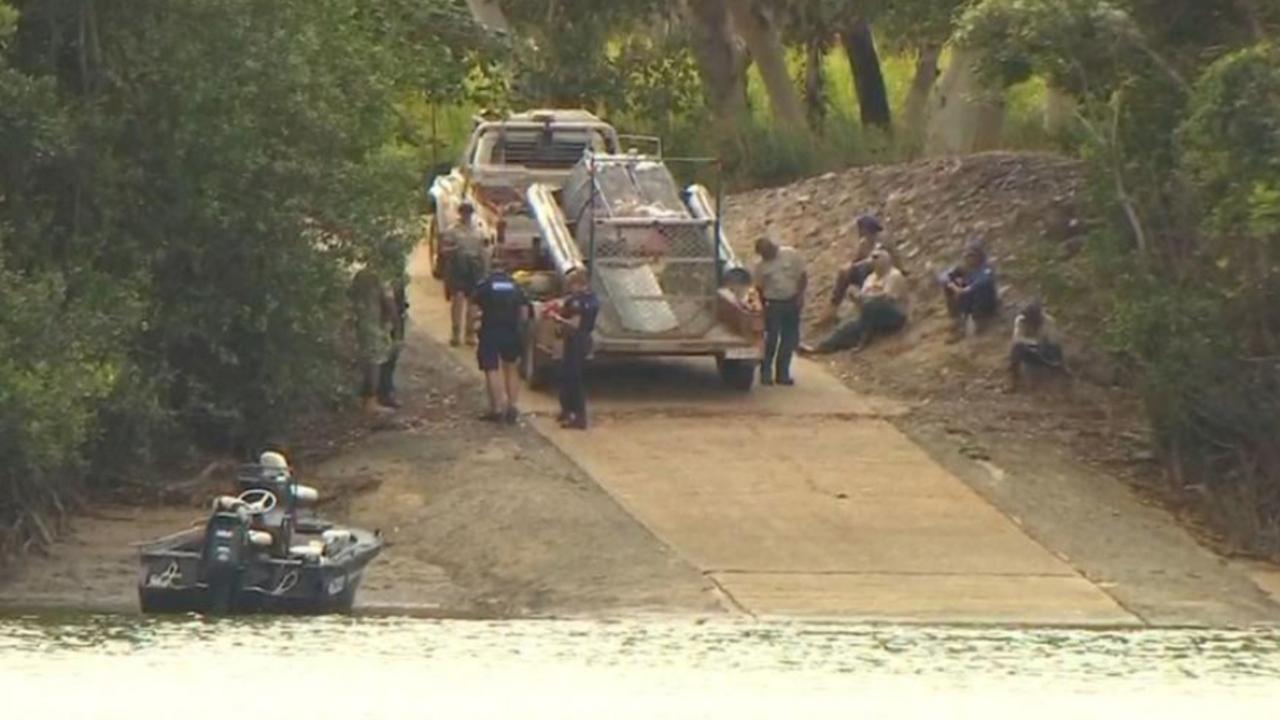 The search for the NSW man continued into Monday. Credit: 7News