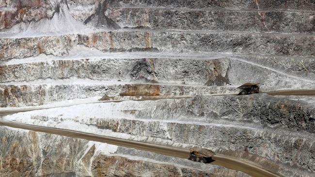 Barrick Gold’s Veladero gold mine in Argentina. Picture: Reuters