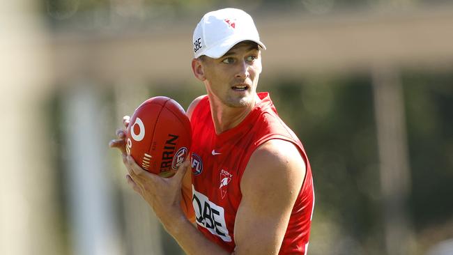 Rookie ruckman Lachlan McAndrew could get a call-up for round 1. Picture: Phil Hillyard