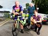 Paramedic saddles up to help find cure