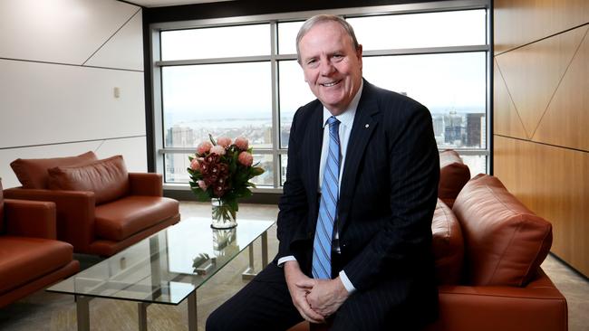 Future Fund chairman Peter Costello says the fund is positioning its investment program for the long-term. Picture: David Geraghty