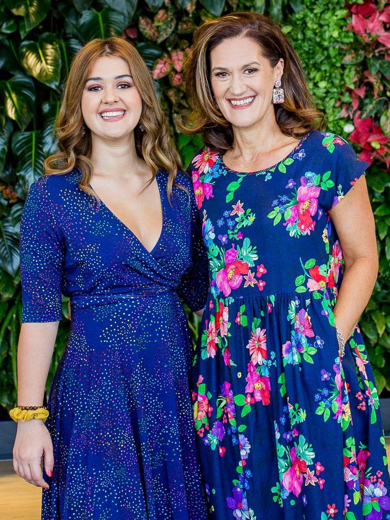 Monica Kinsella and Jody Kinsella at the launch of Deanne Mayocchi and Julie Tomaszewski's BLOOM Collection at Lumiere Events, Brisbane. Socials: Damien Anthony Rossi | Picture: Kate Luke Photography