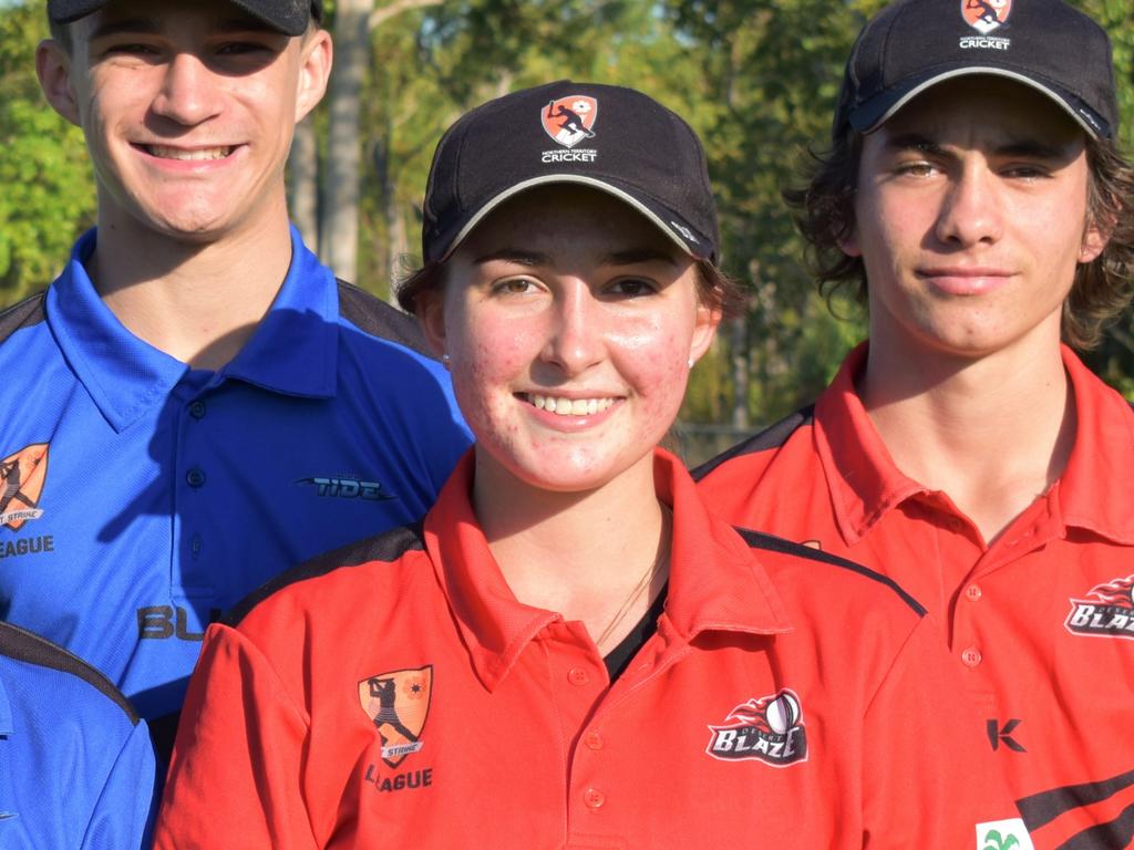 Josh Gawthorpe (far right) played in the Junior Strike League last season. Picture: File.