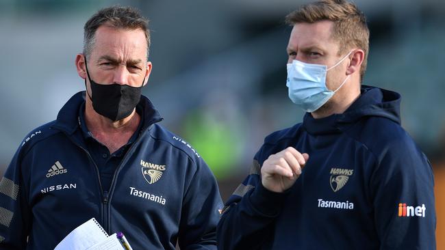 Sam Mitchell takes over the reins at Hawthorn from Alastair Clarkson. Picture: AFL Photos/Getty Images