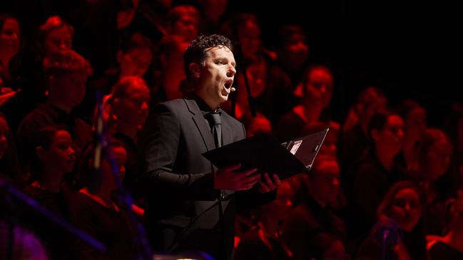 Pics of Carmina Burana, Adelaide Symphony Orchestra. Picture: Claudio Raschella.