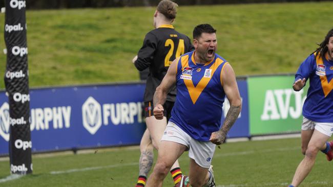 Southern league Division 1 Grand Final: Cheltenham v Cranbourne. Marc Holt - Cranbourne. Picture: Valeriu Campan