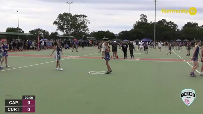 Replay: Netball Queensland State Age Titles - Cap Coast v Curtis Coast (U14)