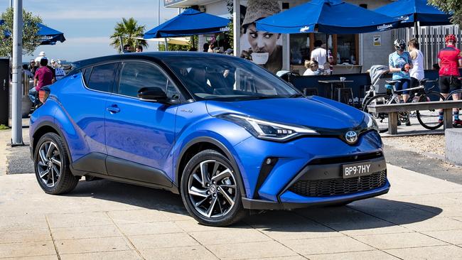 Toyota only offers a hybrid version of the top-spec C-HR Koba.