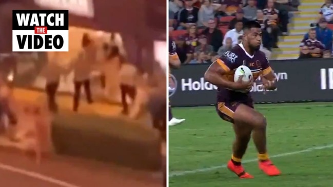 Brisbane Broncos star Payne Haas arrested after alleged brawl