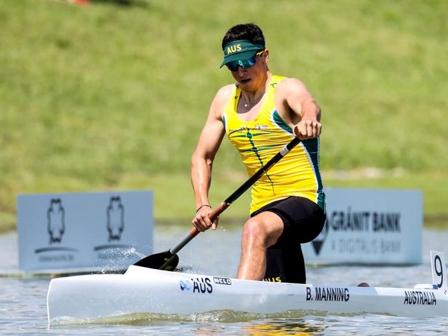 Ben Manning had ended his canoeing career. Picture: Facebook, Paddle Australia