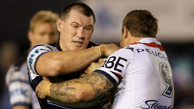 Paul Gallen is too injury-prone for SuperCoach. Picture: Mark Evans