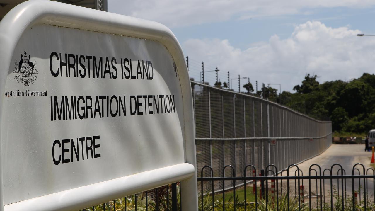 The Christmas Island Immigration Detention Centre.