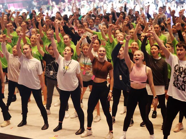 Behind the scenes at Creative Generation Rockeisteddford 2022. Picture: Nigel Hallett