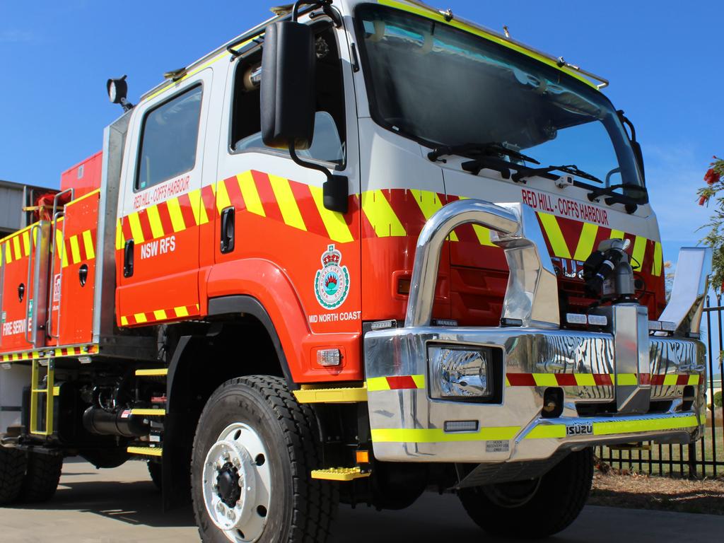 The new Red Hill RFS Cat 1 tanker in all its glory. Photo: Tim Jarrett