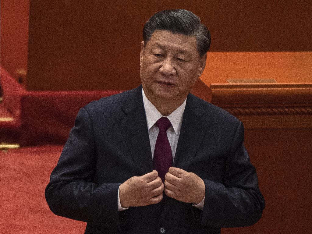 Chinese President Xi Jinping has vowed to achieve “reunification” with Taiwan. Picture: Getty Images