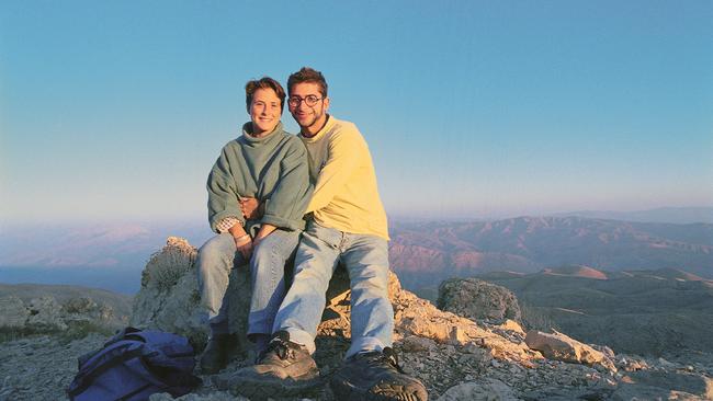 Sam and Cameron Bloom in Turkey.