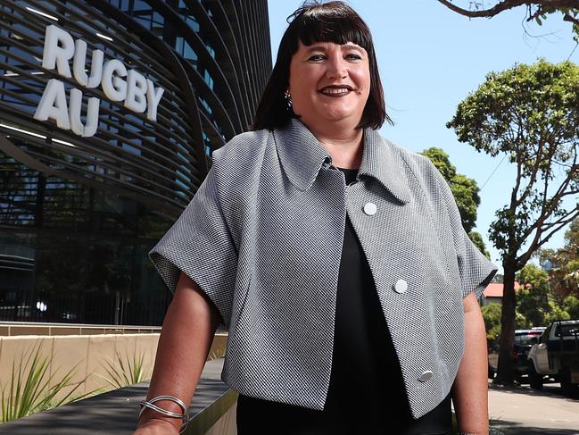 Rugby Australia chief Raelene Castle. Picture: Mark Metcalfe/Getty